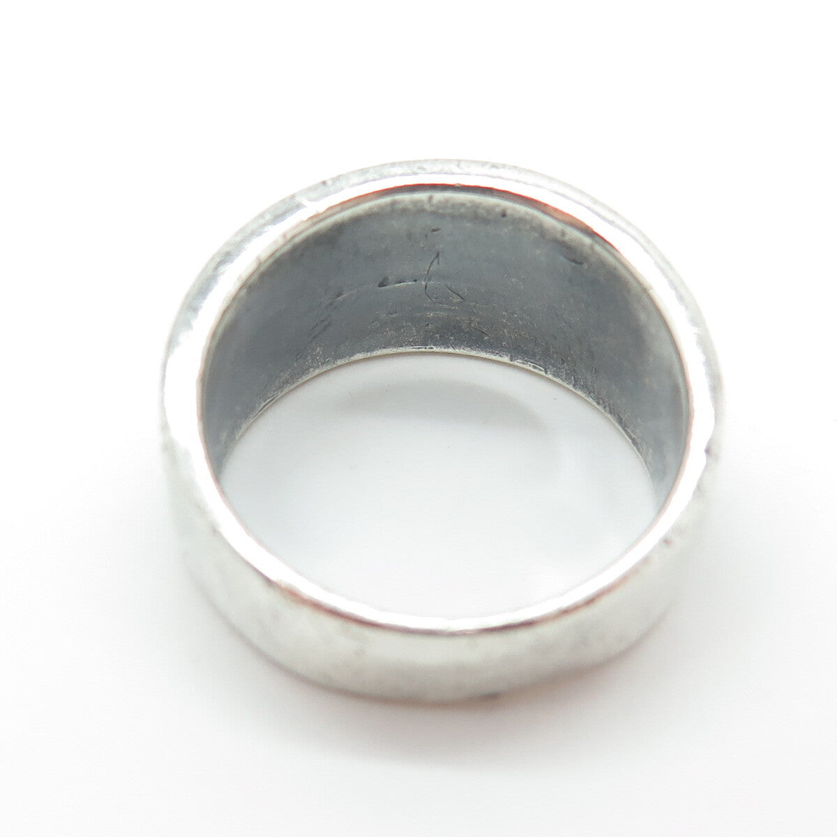 925 Sterling Silver Vintage Celtic Knot Oxidized Ring Size 10