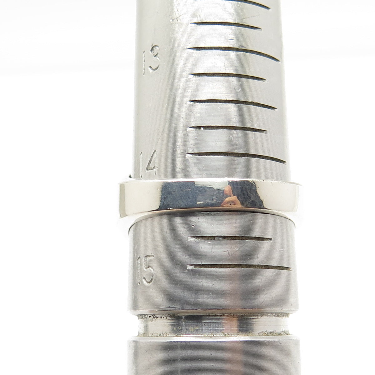 925 Sterling Silver Round & Tapered Baguette C Z Statement Ring Size 14.5