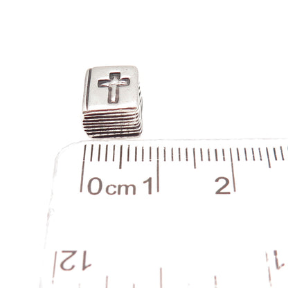Pandora 925 Sterling Silver Bible Slide Bead Charm