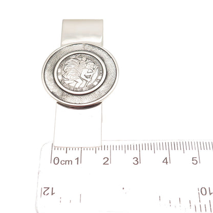 Charles Thomae 925 Sterling Silver Vintage St. Christopher Money Clip