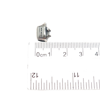 CHAMILIA 925 Sterling Silver Cruise Ship Slide Bead Charm