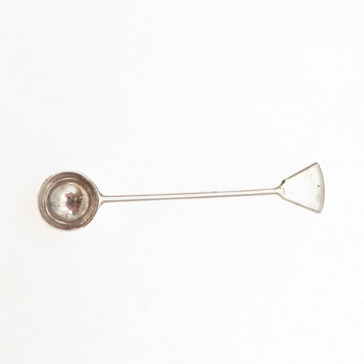 925 Sterling Silver Vintage Mexico Oxidized Sniffer Spoon