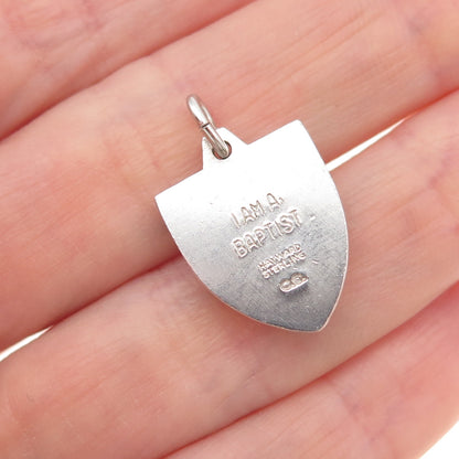 Hayward 925 Sterling Silver Vintage Prayer Hands Mini Charm Pendant