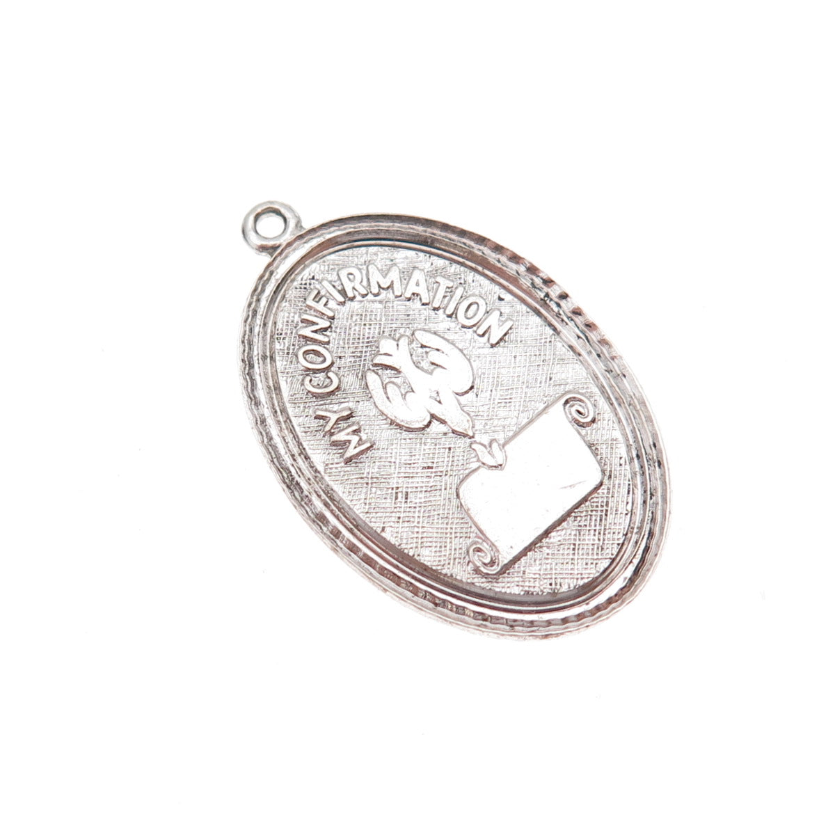 Griffith & Sons 925 Sterling Silver Vintage My Confirmation Charm Pendant