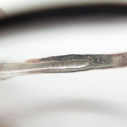 925 Sterling Silver Princess-Cut C Z Engagement Ring Size 11.25