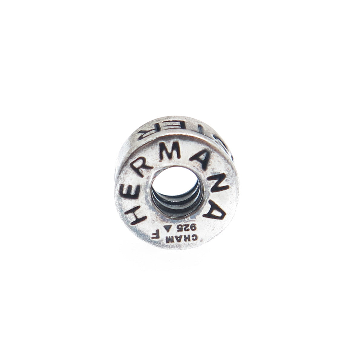 CHAMILIA 925 Sterling Silver Sister Hermana Soeur Bead Charm