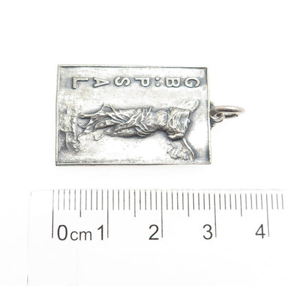 DIEGES & CLUST 925 Sterling Silver Antique IJWU Union Made GBPSAL School Pendant