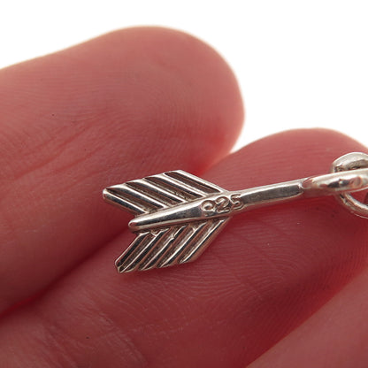 Tiffany & Co. 925 Sterling Silver Vintage 1994 Heart & Arrow Toggle Lock Clasp