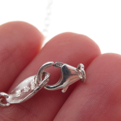 Hagit Gorali Sterling Vintage Bracelet Necklace Lobster Lock Chain Extension 5"