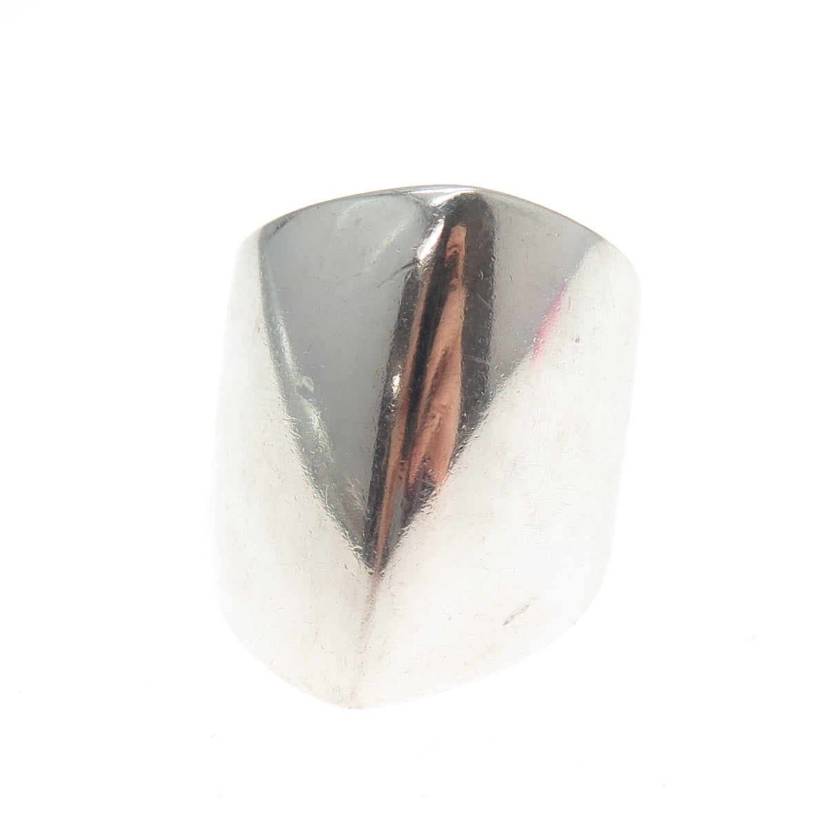 ROSS SIMONS 925 Sterling Silver Vintage Modernist Ring Size 5.25