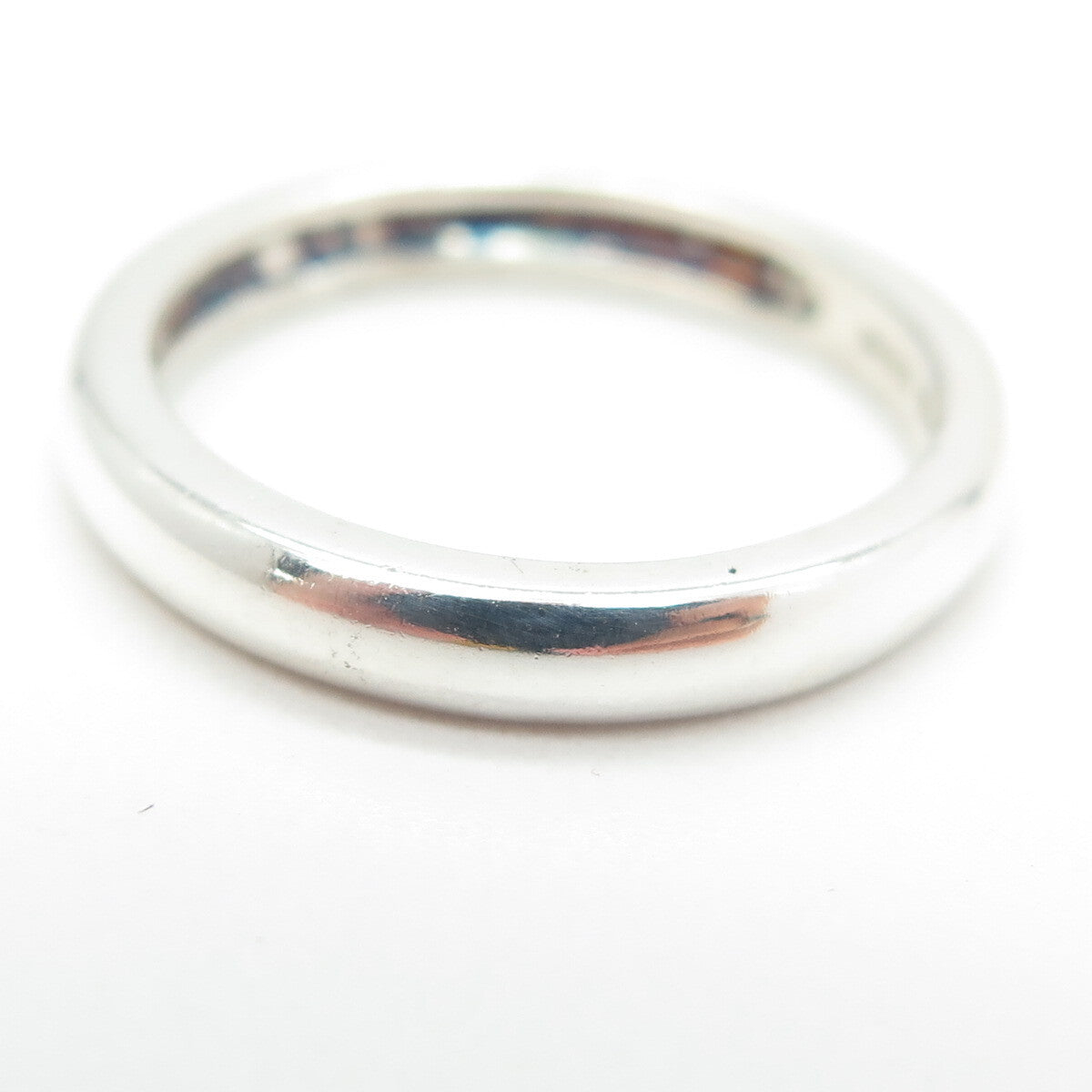 MICHELLE ALBALA 925 Sterling Silver Vintage Wedding Band Ring Size 7.25