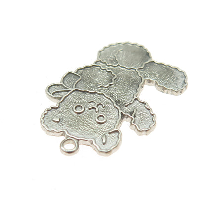 KENT 925 Sterling Silver Vintage Teddy Bear Pendant