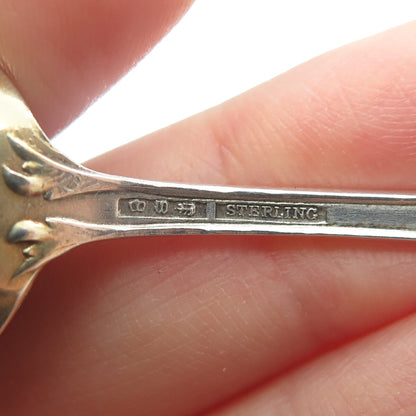 WATSON 925 Sterling Silver Antique Art Deco Rubinstein Composer Tea Spoon