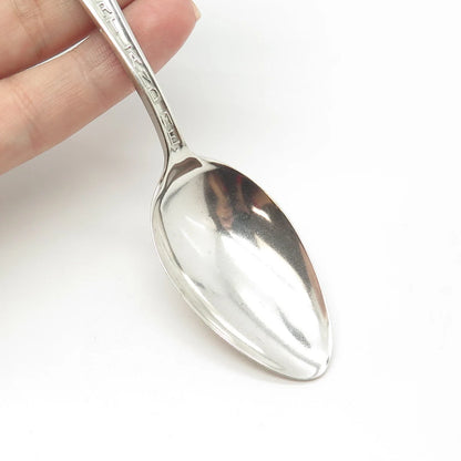 925 Sterling Silver Antique Art Deco Watson Portland ME States & Cities Spoon