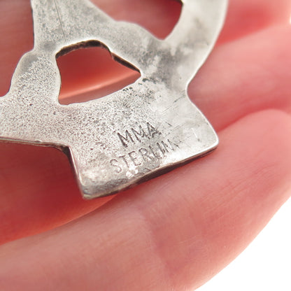 Metropolitan Museum of Art Sterling Silver Vintage Byzantine Repro Cross Pendant