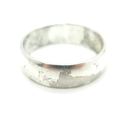 VARGAS 925 Sterling Silver Vintage Classic Band Ring Size 6