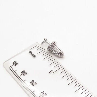 925 Sterling Silver Vintage Old Stock Umbrella Pendant