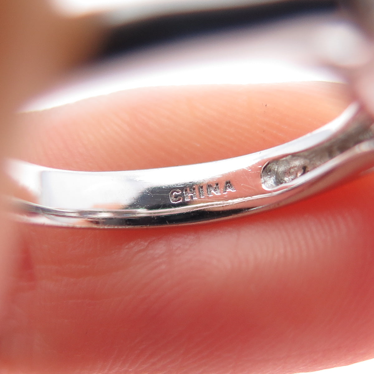 925 Sterling Silver Round-Cut C Z Engagement Ring Size 5.25