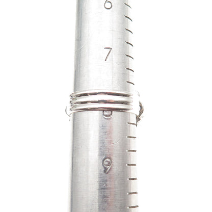 Nicky Butler 925 Sterling Silver Vintage Real Druzy & Multi-Gem Ring Size 8