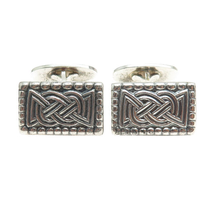 DAVID ANDERSEN 925 Sterling Silver Vintage Norway Osebergfunnet Cufflinks