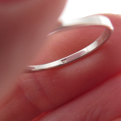 925 Sterling Silver Round-Cut C Z Engagement Ring Size 6.25