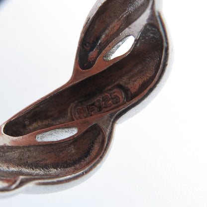 CHAPAL ZENRAY 925 Sterling Silver Vintage Infinity Ring Size 8.25