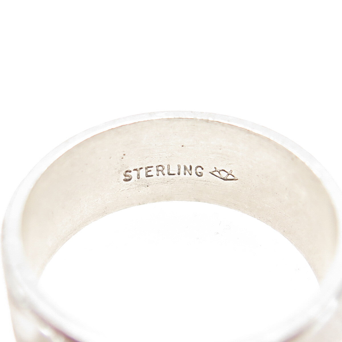 VERGAS 925 Sterling Silver Vintage Engraved Band Ring Size 6