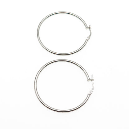 925 Sterling Silver Hoop Earrings