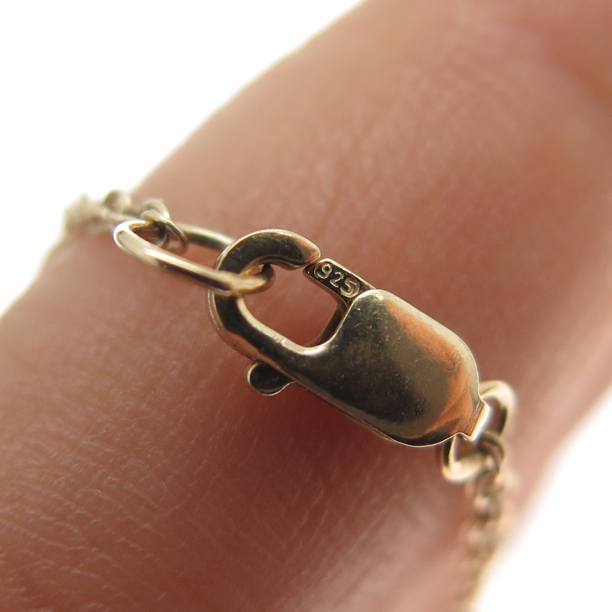 925 Sterling Silver Gold Plated Real Sapphire Evil's Eye Amulet Bracelet 7"