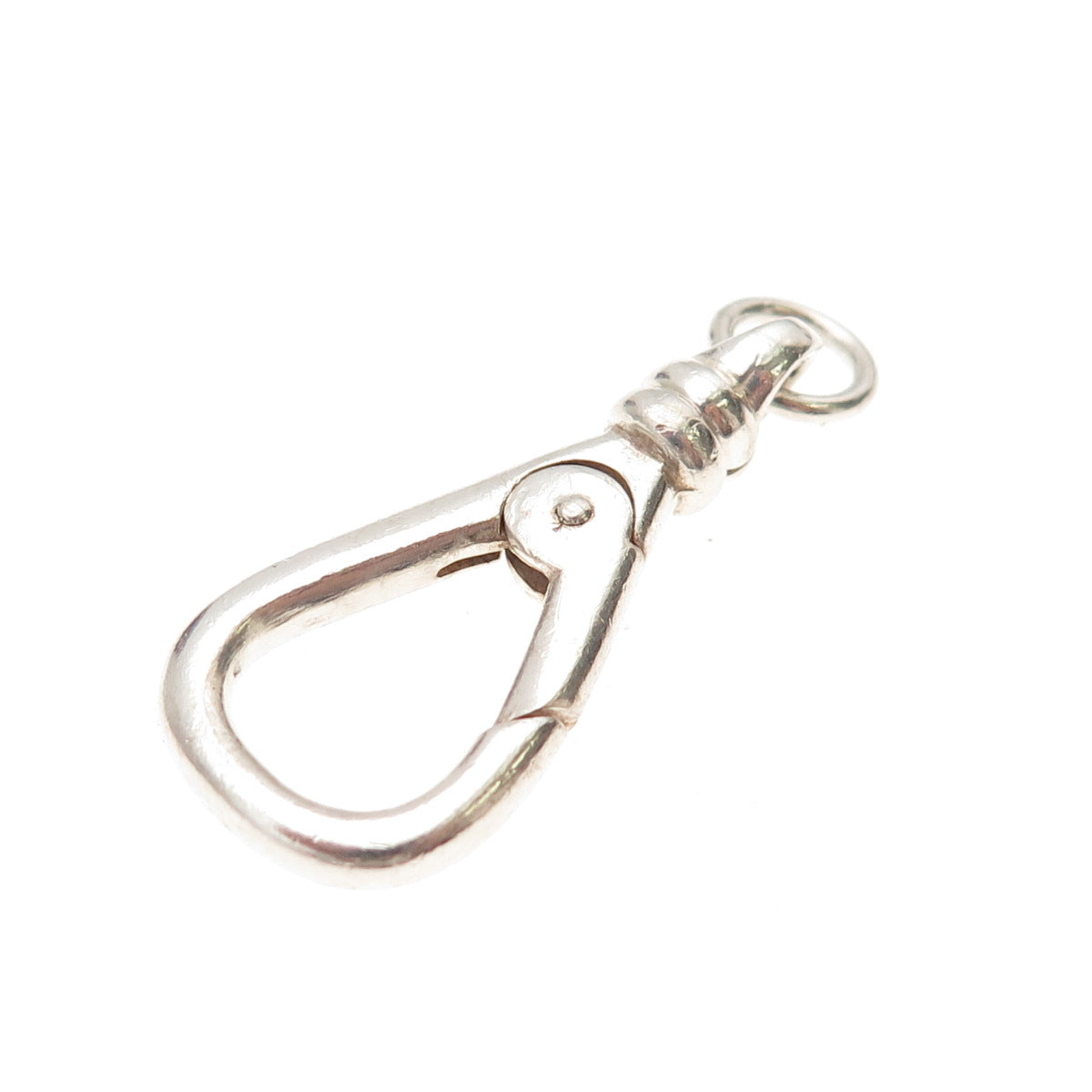 925 Sterling Silver Vintage Bracelet / Necklace Swivel Push Clasp