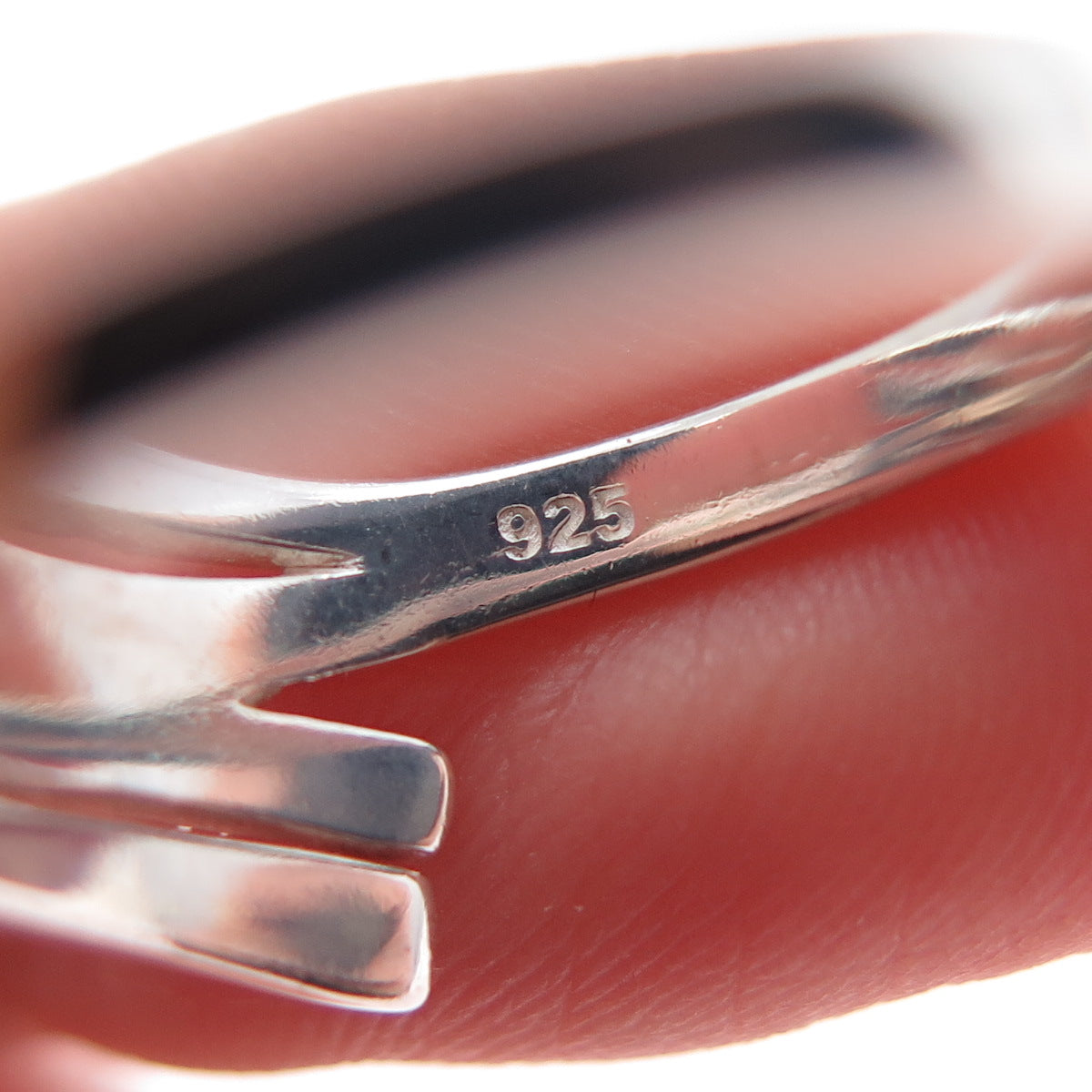 RJ GRAZIANO 925 Sterling Silver Vintage Round-Cut C Z Bypass Ring Size 6