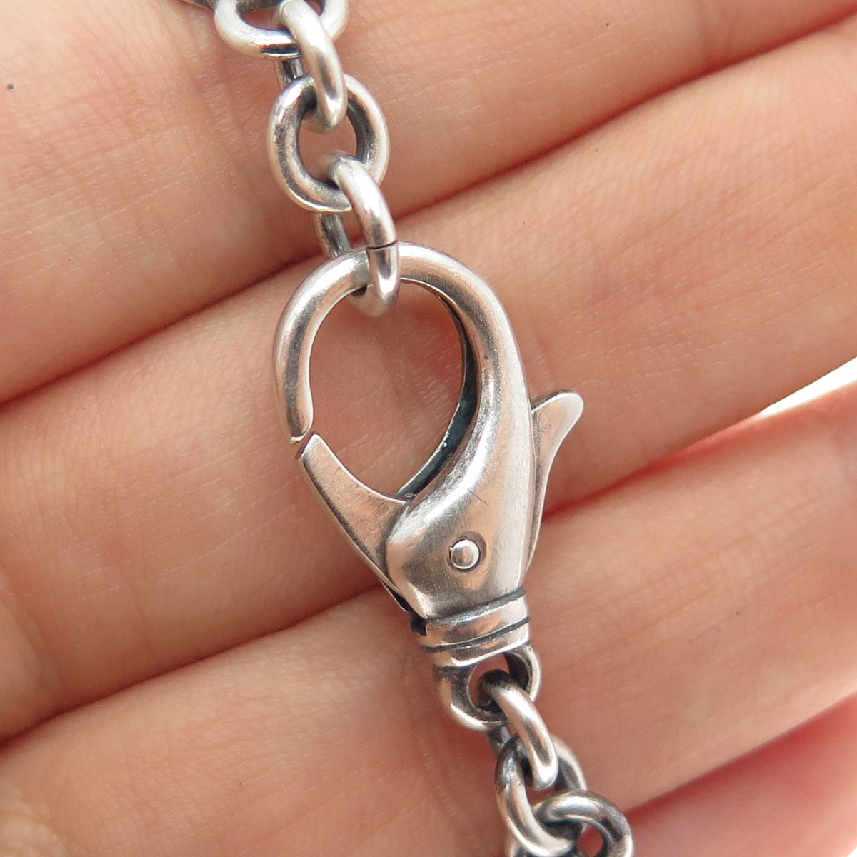 Theo Fennell 925 Sterling Silver Vintage London Aries Zodiac Sign Bracelet 6.5"