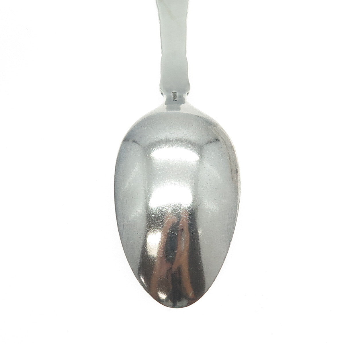 925 Sterling Silver Antique Art Deco Minnesota States & Cities Coffee Spoon