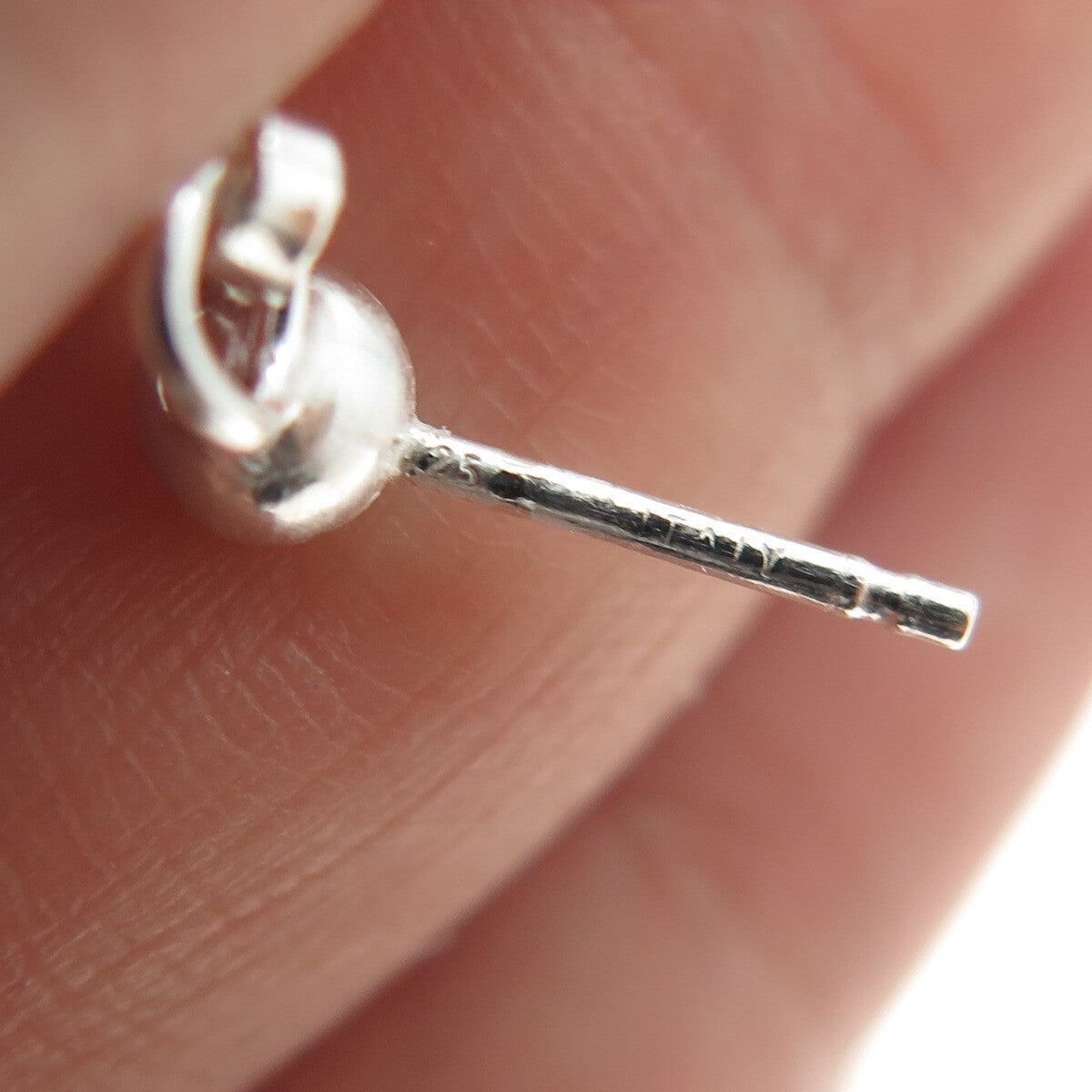 925 Sterling Silver Round Box & Ball Chain Dangling Earrings