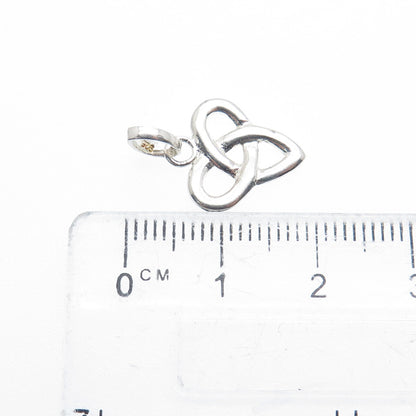 925 Sterling Silver Vintage Celtic Pendant