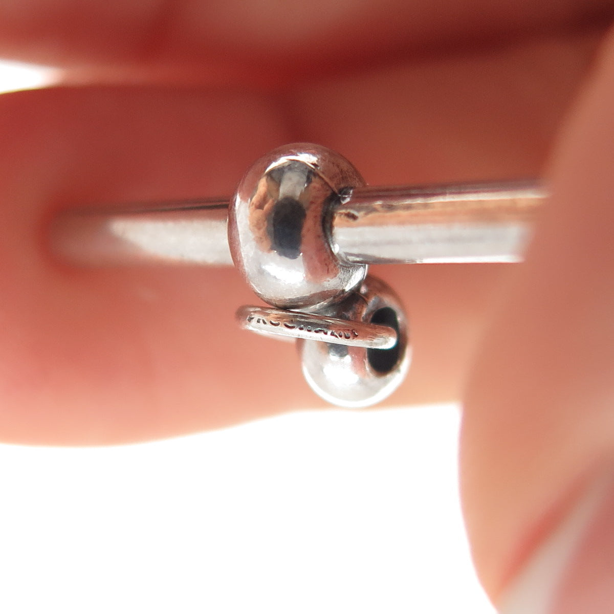 PROCHAIN 925 Sterling Silver Vintage Bracelet / Necklace Toggle Lock Clasp