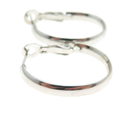 925 Sterling Silver Hoop Earrings