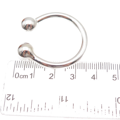 Tiffany & Co. 925 Sterling Silver Vintage Screw Off Key Ring Holder