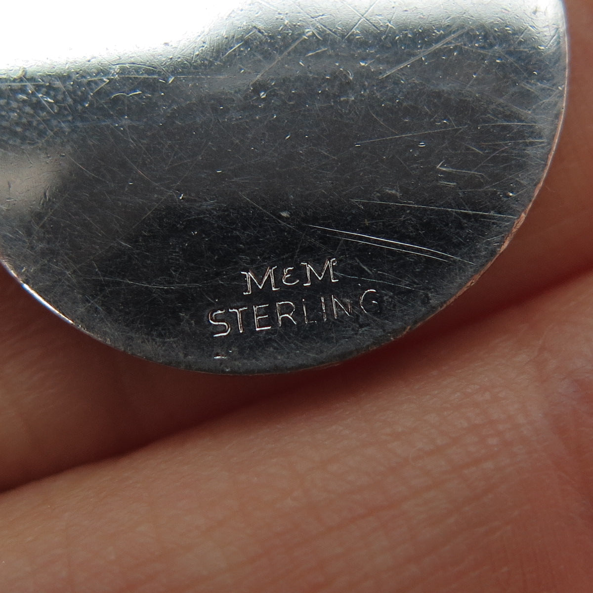 MARC MERCY 925 Sterling Silver Vintage Holy Communion Mini Charm Pendant