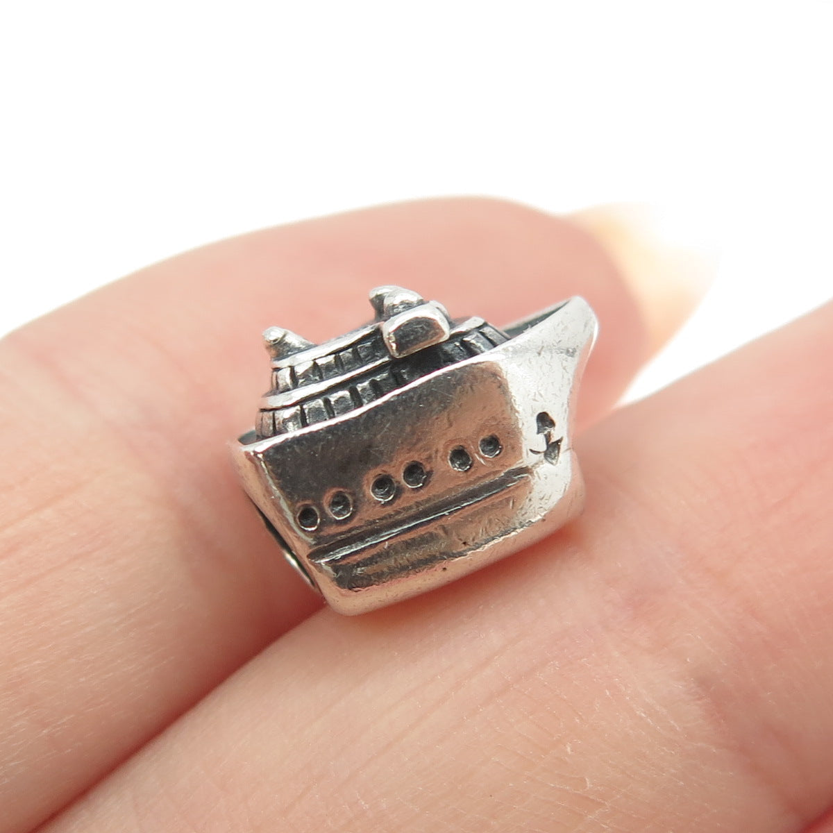 CHAMILIA 925 Sterling Silver Cruise Ship Bead Charm