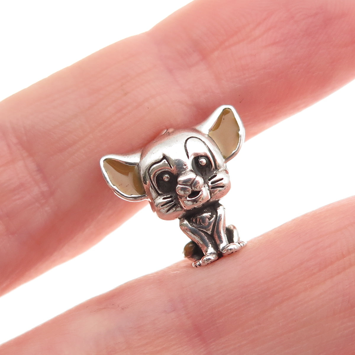 Pandora & Disney 925 Sterling Silver The Lion King Simba Slide Bead Charm