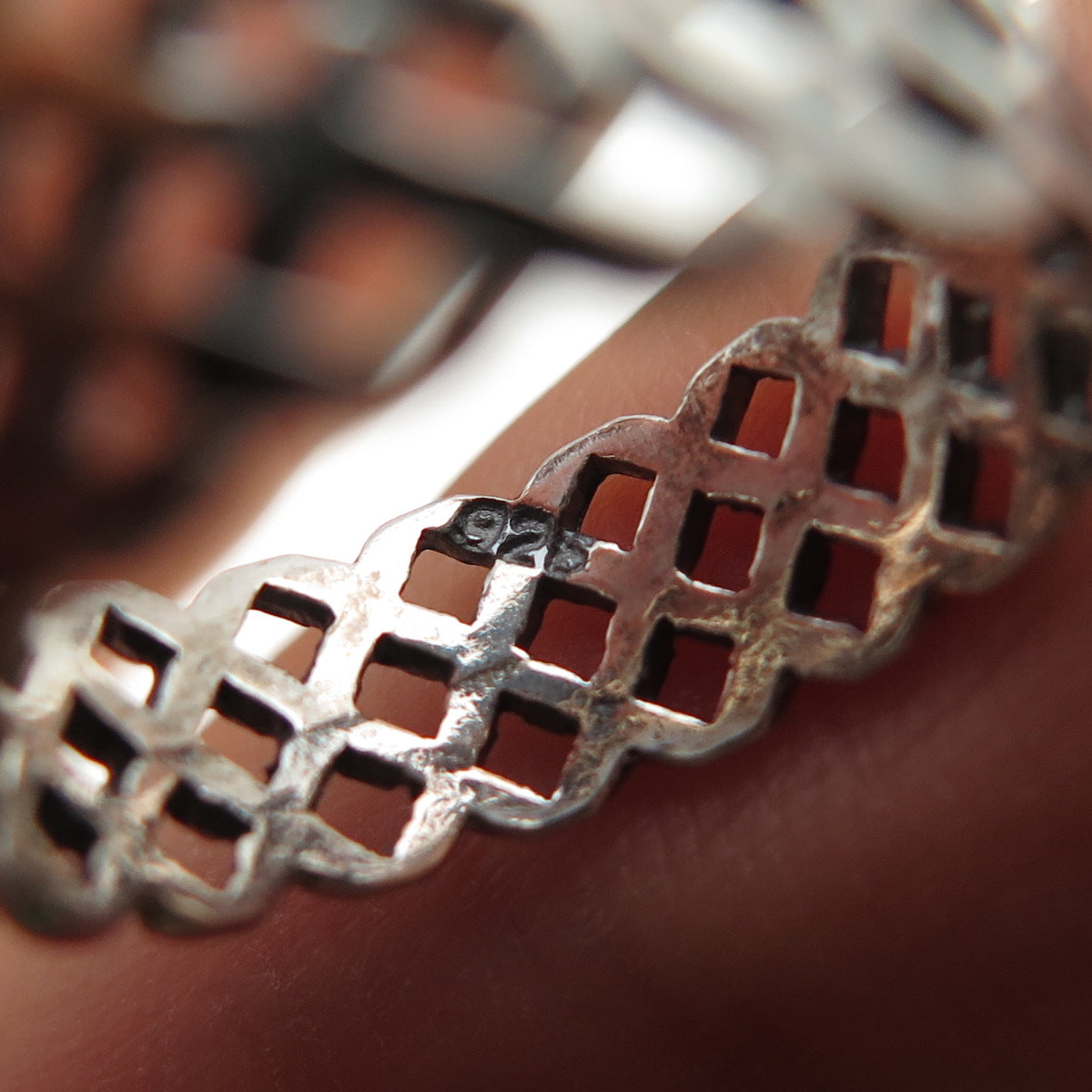 925 Sterling Silver Vintage Celtic Knot Band Ring Size 5.25