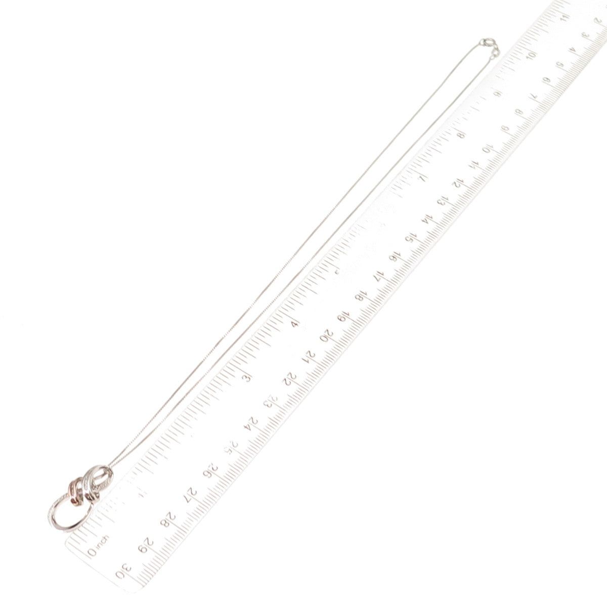 Sun 925 Sterling Silver 14K Gold Real Diamond Infinity Box Chain Necklace 18"