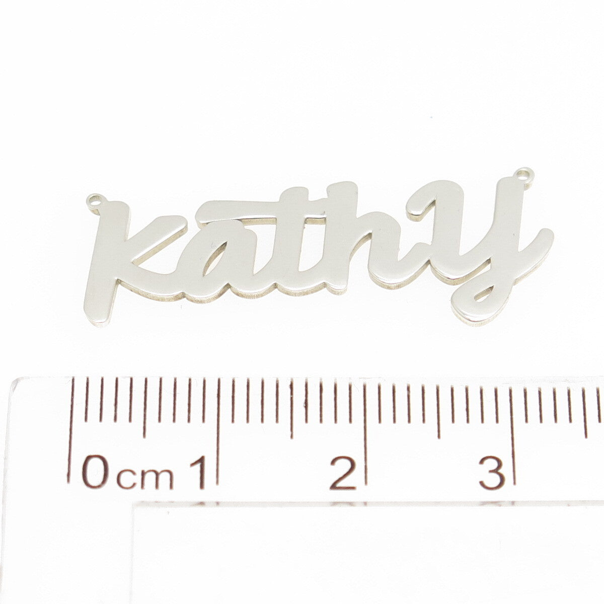 925 Sterling Silver "Kathy" Personalized Centerpiece Pendant