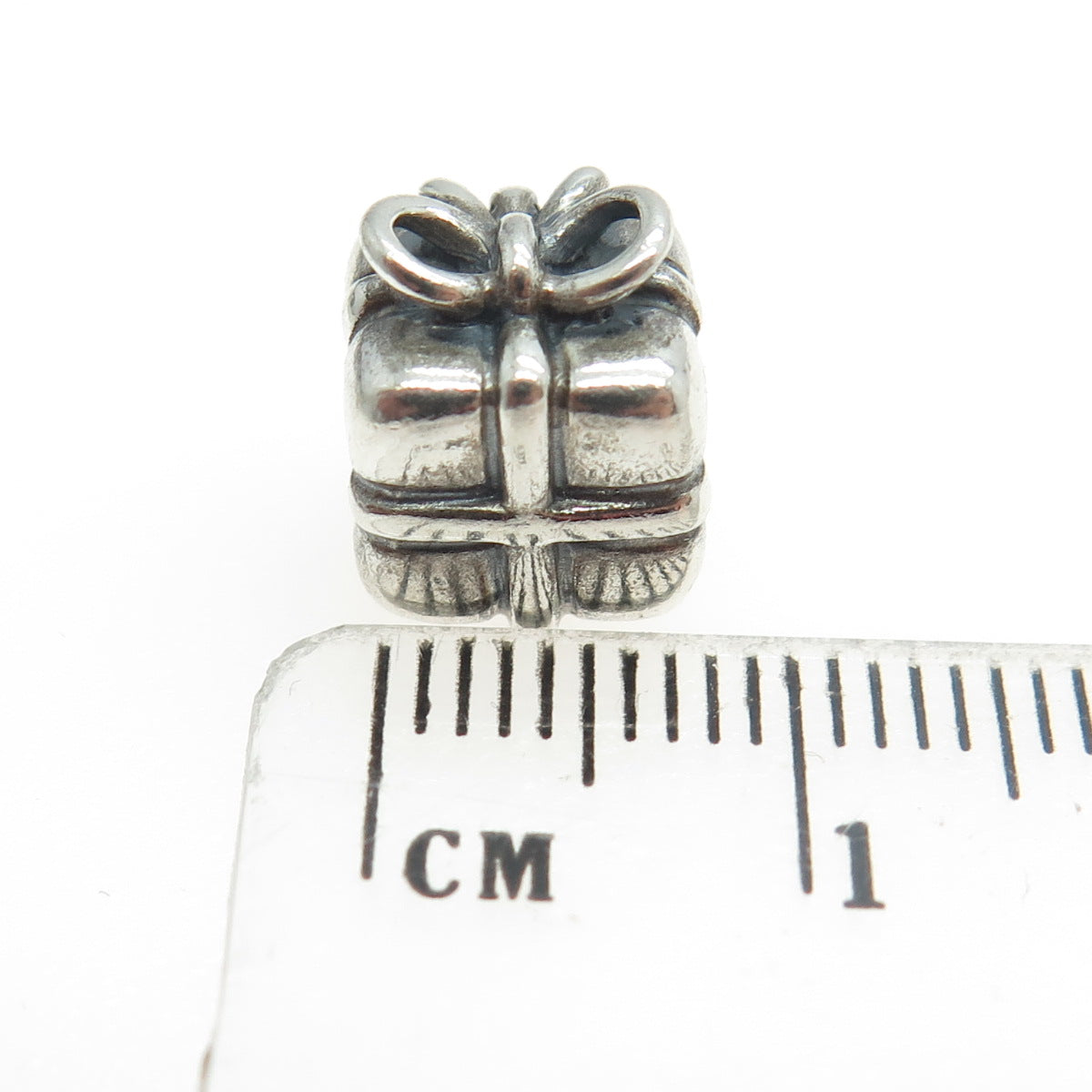 PANDORA 925 Sterling Silver Present Box Charm