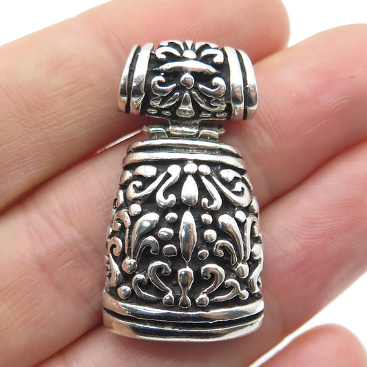 925 Sterling Silver Vintage Mexico Ethnic Pendant
