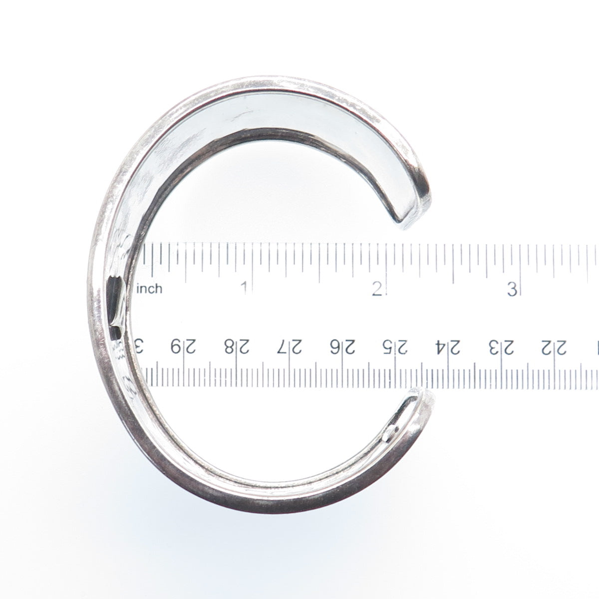 SILPADA 925 Sterling Silver Vintage Wide Intricate Adjustable Cuff Bracelet 7.5"