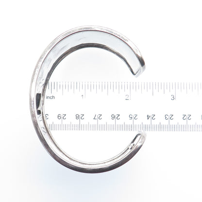 SILPADA 925 Sterling Silver Vintage Wide Intricate Adjustable Cuff Bracelet 7.5"