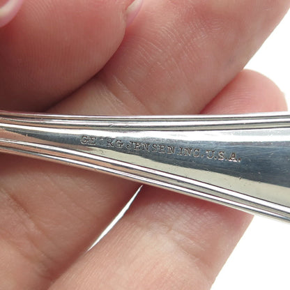 GEORG JENSEN 925 Sterling Silver Vintage USA Handmade Baby Food Pusher
