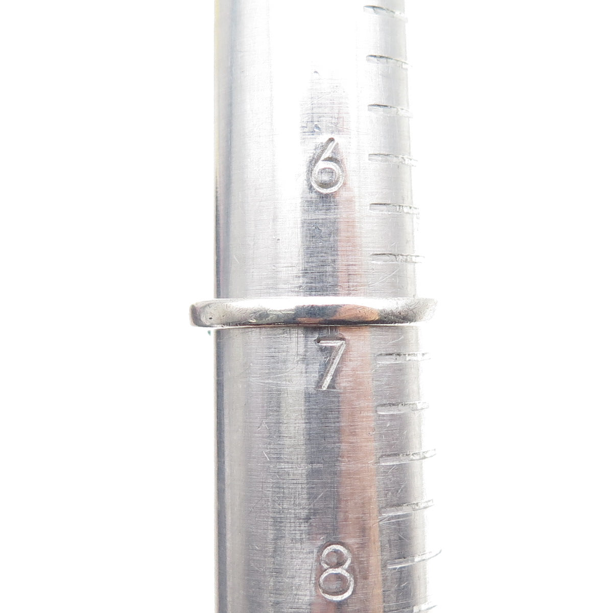 LUCENT 925 Sterling Silver Vintage Best Friends Infinity Ring Size 6.75